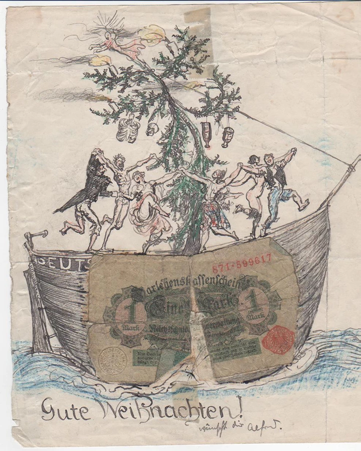 Disegno per il fratello Otto